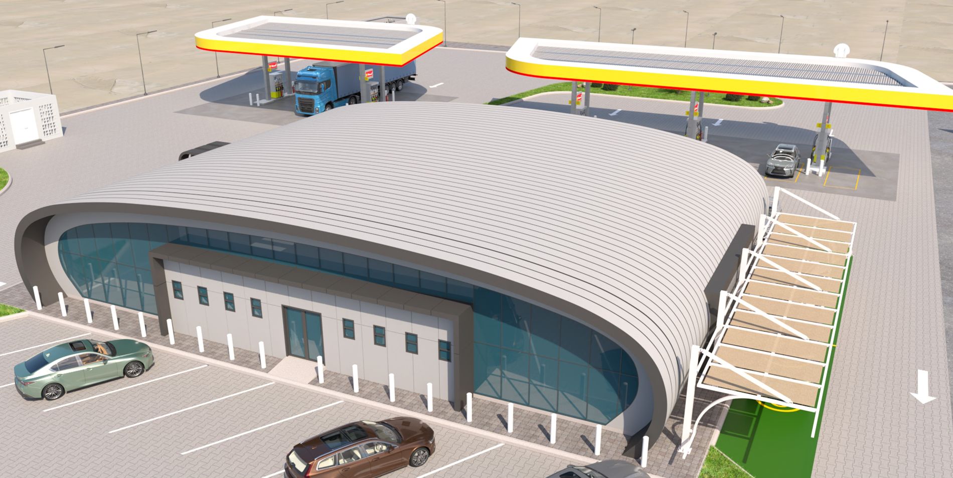 Shell Madyan Ibri station